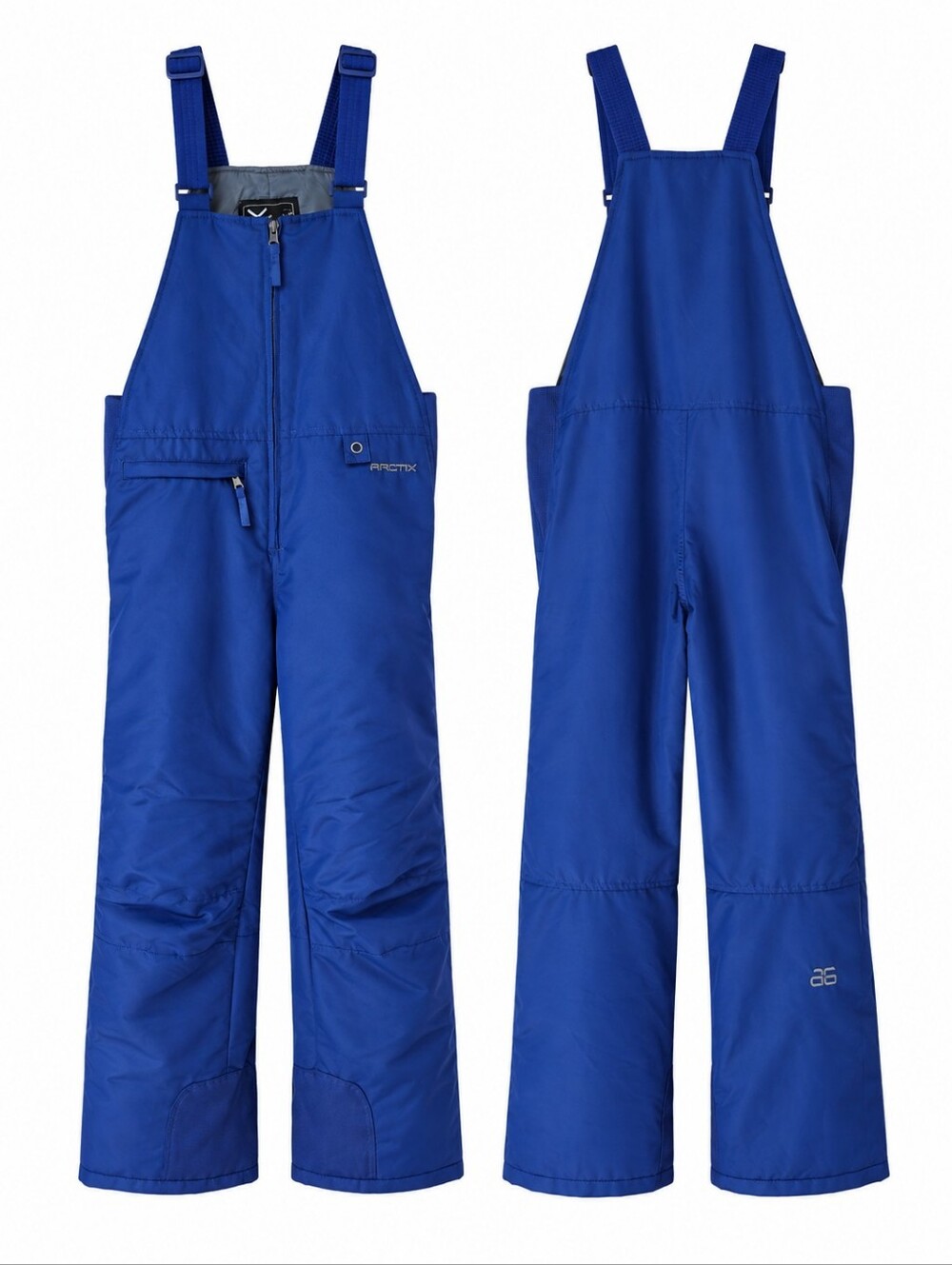 Arctix Kids Bib Ski Snow Pants Blue Size Large L